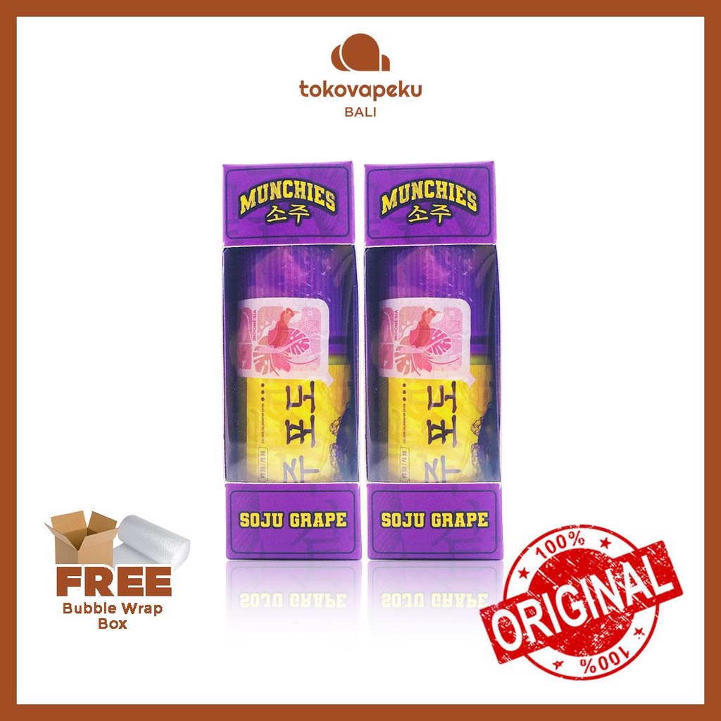 MUNCHIES GRAPE PODS FRIENDLY MUNCHIES 30ML AUTHENTIC by JVS X ARIEF MUHAMMAD