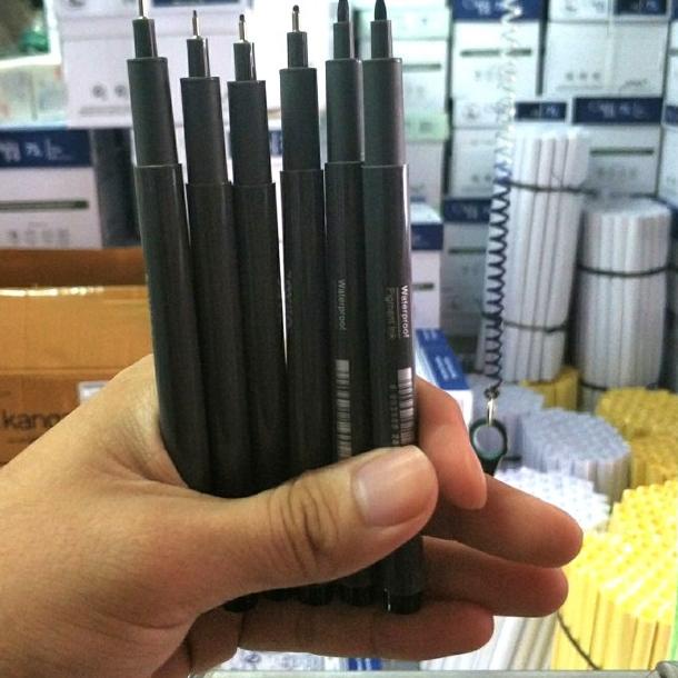 

Drawing Pen 1 Set DP-298S ( 0.1 / 0.3 / 0.5 / 0.8 / 2.0 / BR )