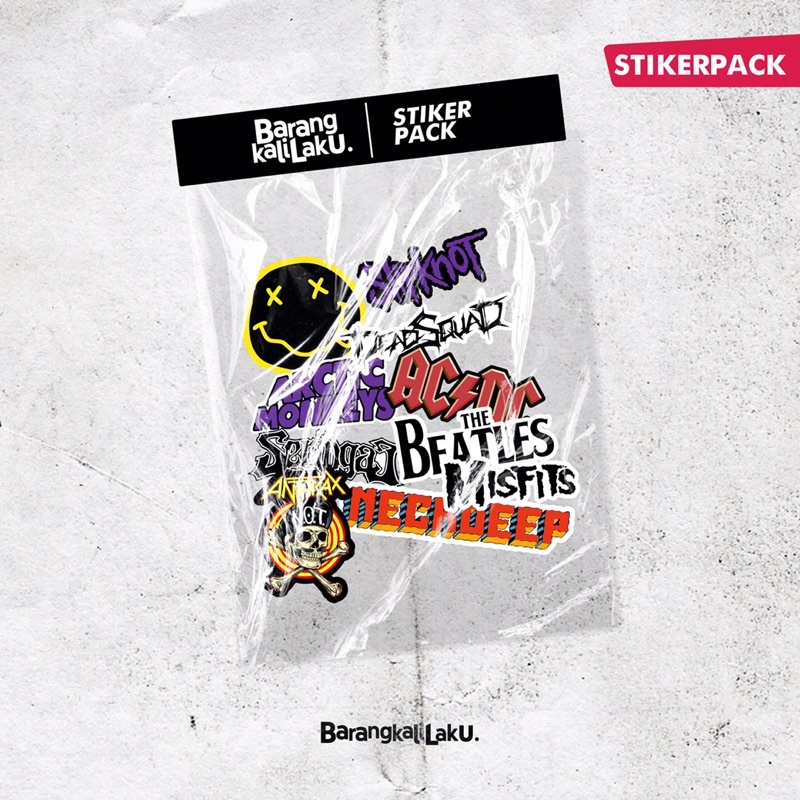 

STIKER PACK BAND STIKER BAND