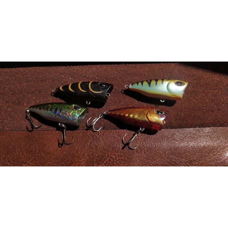 storm gomoku mini popper 40mm lure UL 4pcs