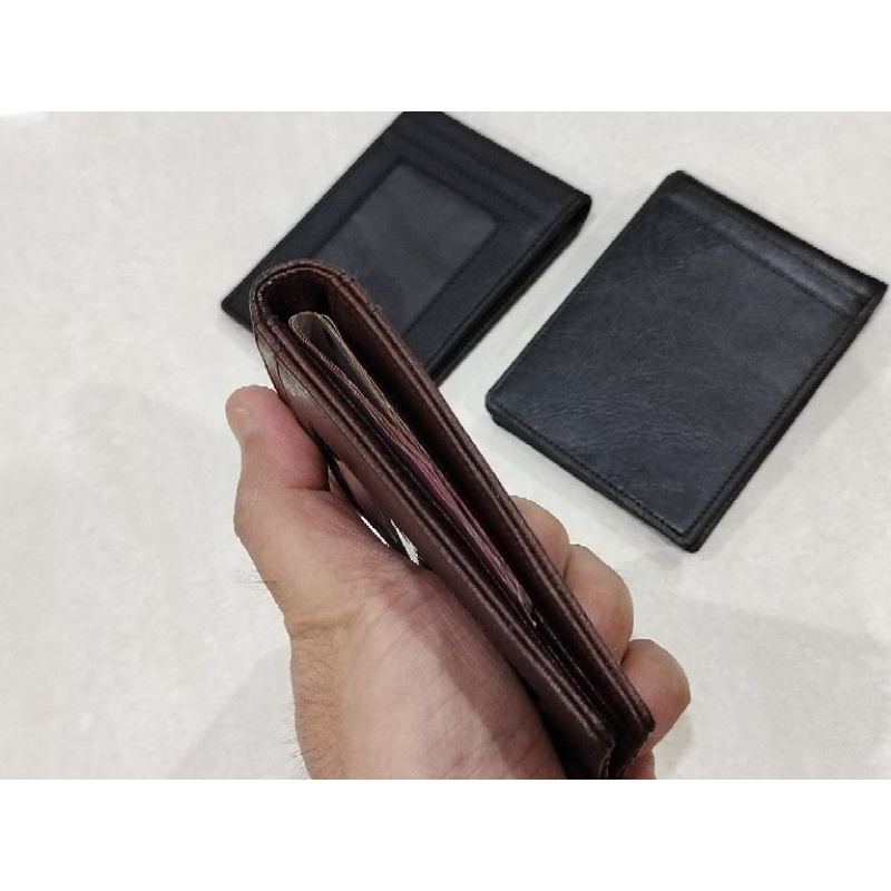 Dompet money klip kartu polos