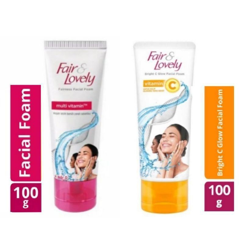 FAIR &amp; LOVELY FACIAL FOAM MULTIVITAMIN &amp; VITAMIN C 100g