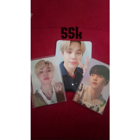 PHOTOCARD JIMIN LS SUGA SAMSUNG