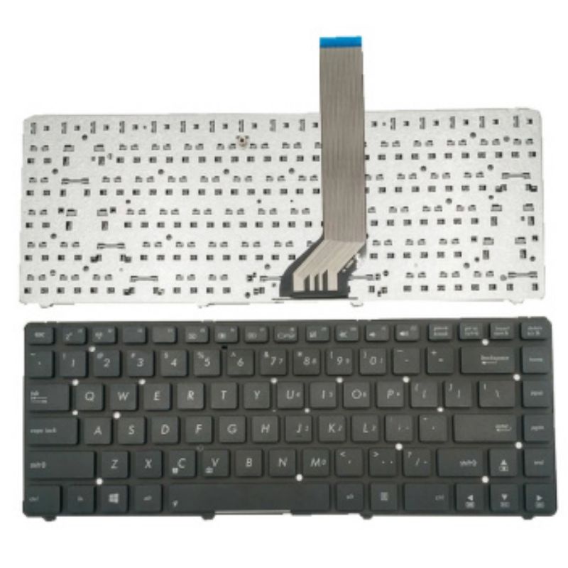 Keyboard Asus A45 A45VB A45A A45DE A45DR A45N A45V A45VD A45VJ A45VM A45VS hitam