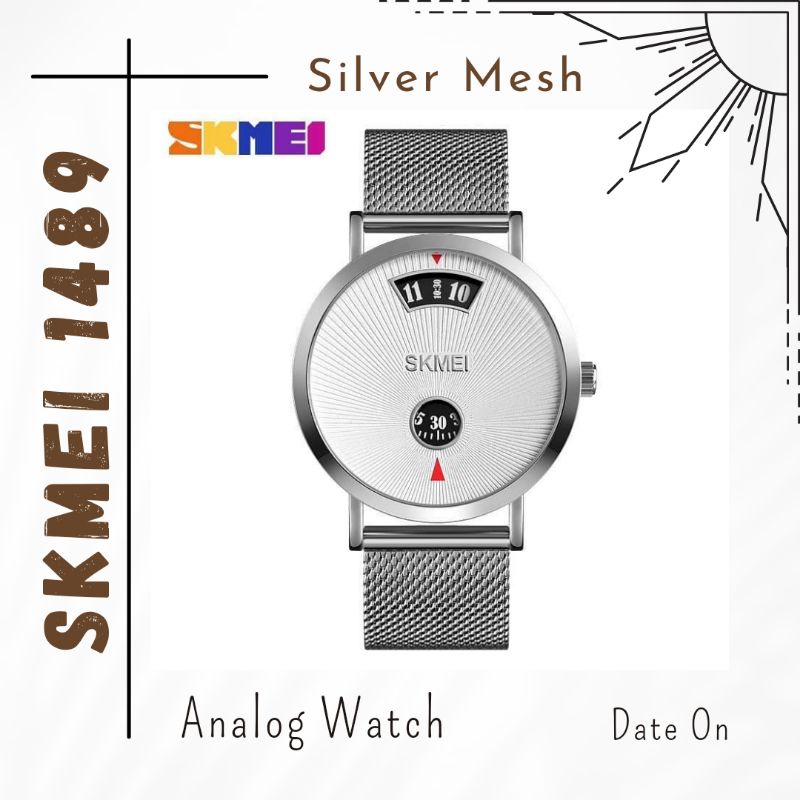 SKMEI 1489 SILVER ORIGINAL