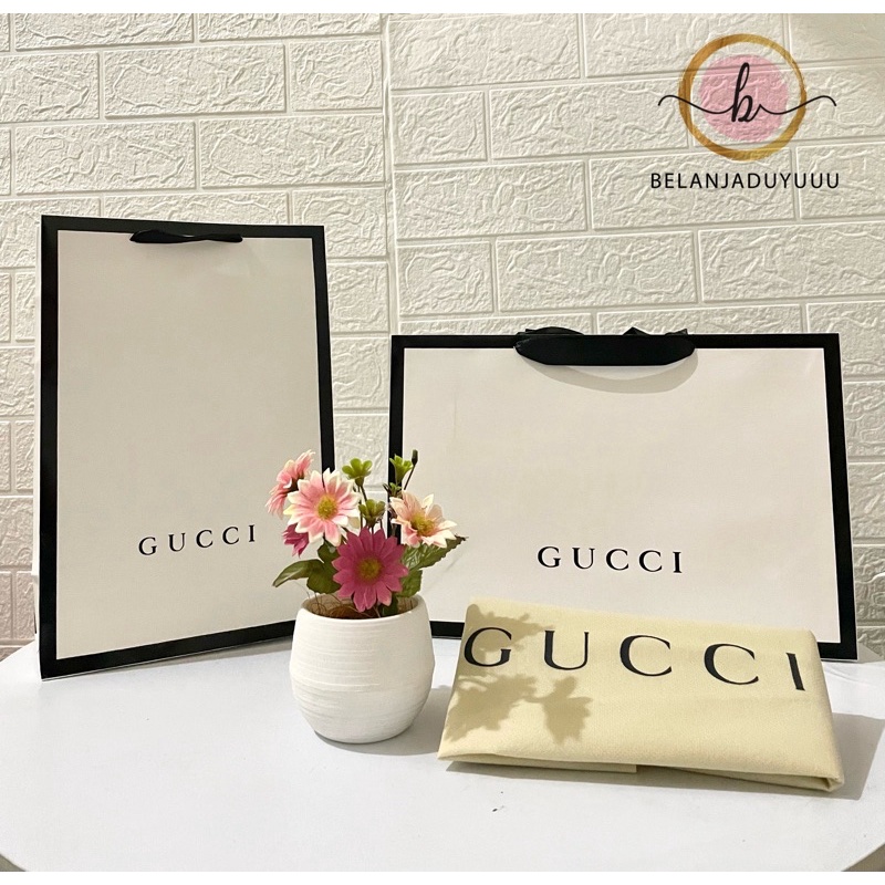 Paper Bag Gucci / Paperbag Branded  (READY STOCK JKT )