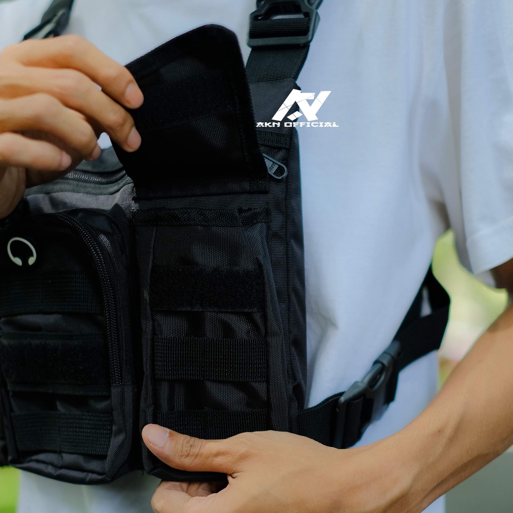 AKN Official - TAS DADA EMERLAND / TAS TACTICAL / TAS DADA PRIA TACTICAL / TAS DADA / CHEST BAG / TAS DADA TACTICAL / TAS DADA ARMY