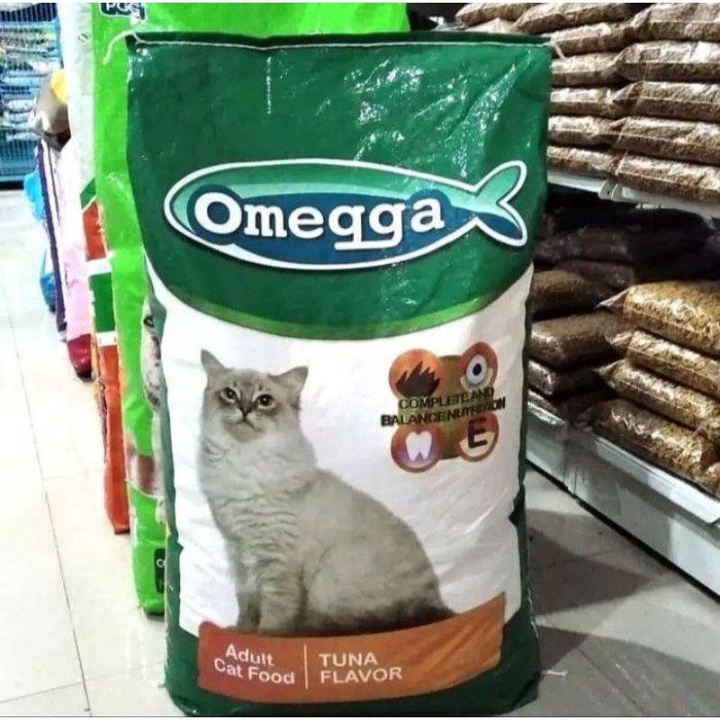 Gojek Grab Omega Cat Tuna 20kg Bentuk Segitiga