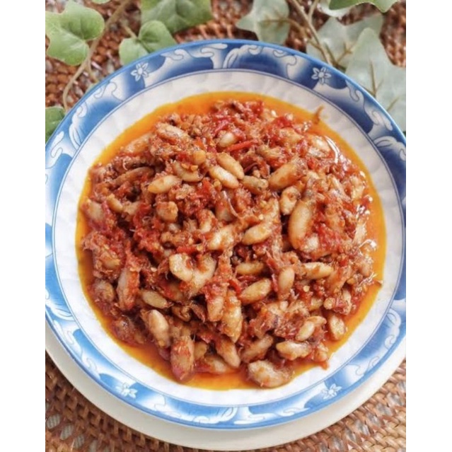 

Sambal cumi,pete,bawang,ayam suir