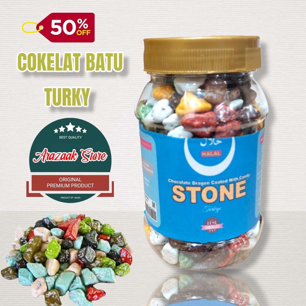 

coklat batu/krikil 250gr