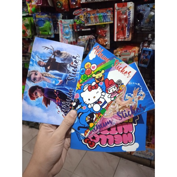 

ALBUM STIKER KOLEKSI ANAK / ALBUM STIKER