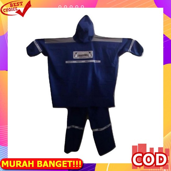Extrime Lite Jas Hujan Motor Setelan Pria Dan Wanita Jas Hujan Setelan Ponco + Celana Penguin Pingui