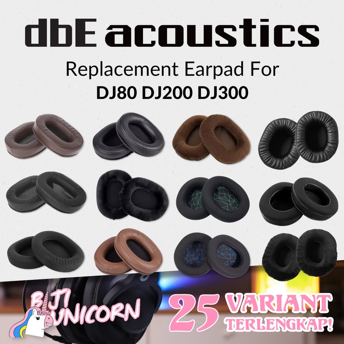 Earpad Earcup Ear Cushion dbE Acoustics DJ80 DJ200 DJ300 Busa Pad Foam