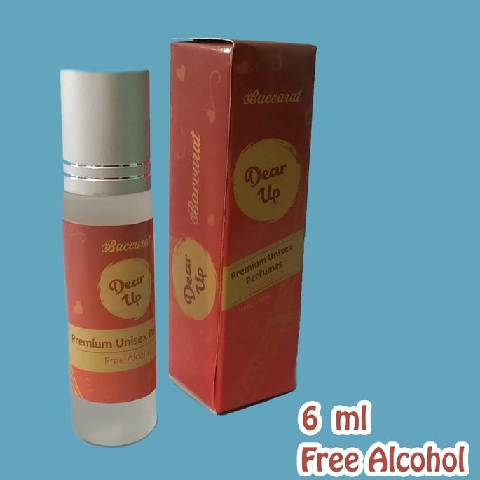 QEILA - PARFUM BPOM DEAR UP ROLL ON 6 ML NON ALKOHOL | READY STOCK
