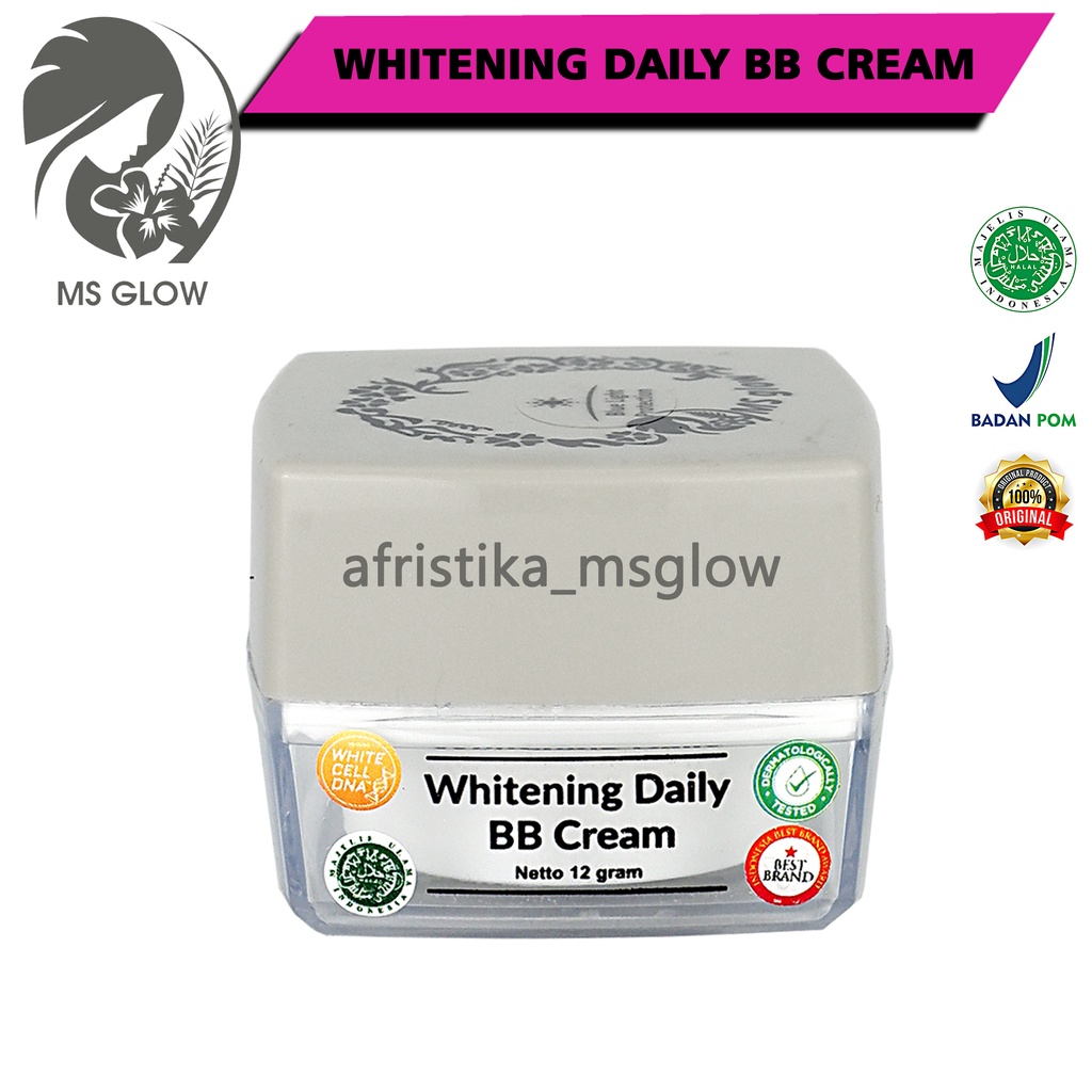 Ms Glow Whitening Day Cream &amp; BB Cream Original