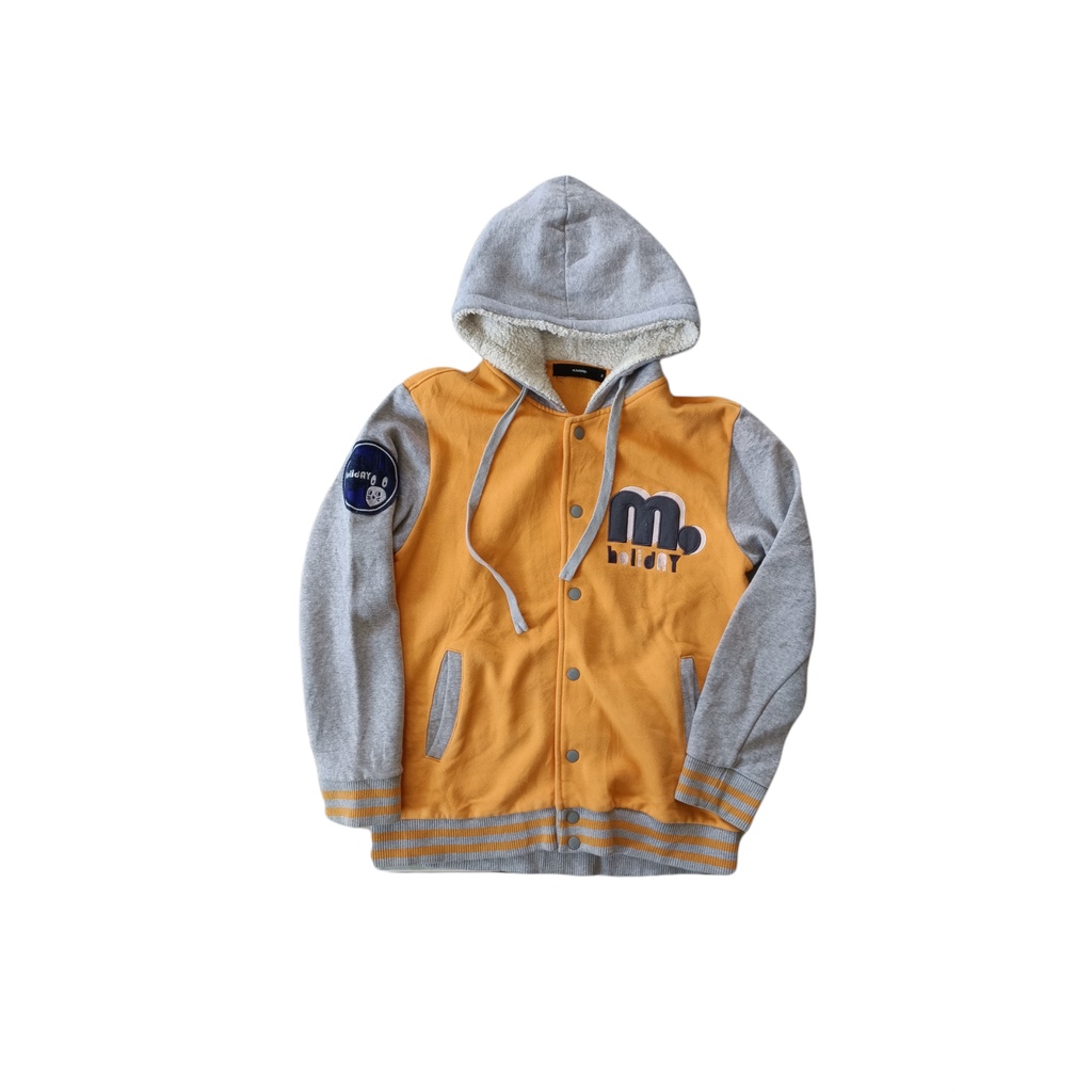 Jaket Hoodie Varsity M-Holiday Ori Second