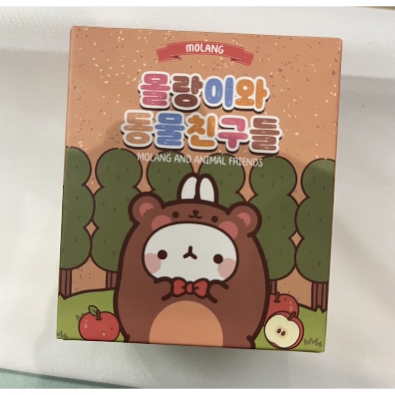 Mini Figure Anime Doll Blind Box Molang Seri Animal Friends