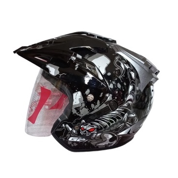 HELM G2 Eksterminator double visor Scorpions