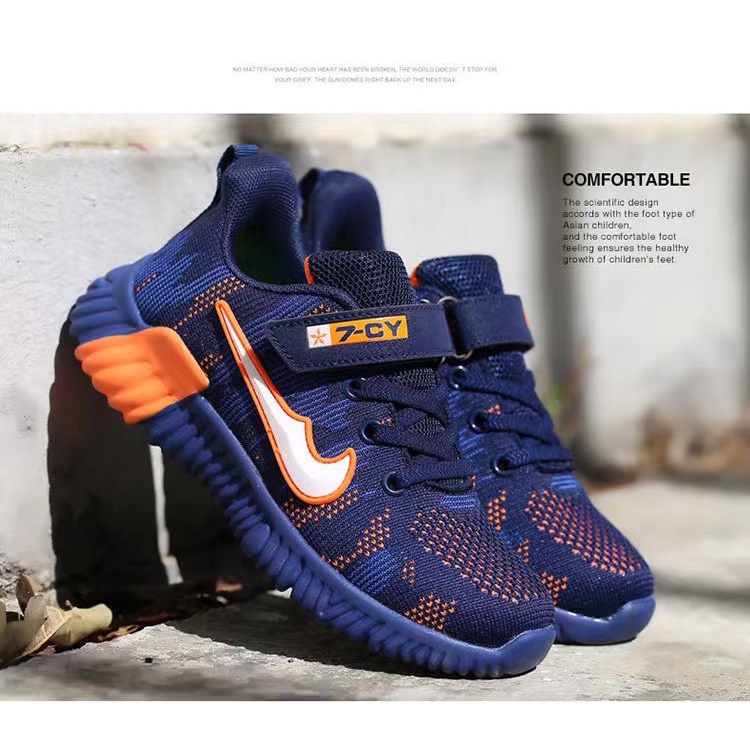 Sepatu Sneakers Sekolah Anak Nike Flyknit Premium Sepatu Sport Olahraga Fashion Anak