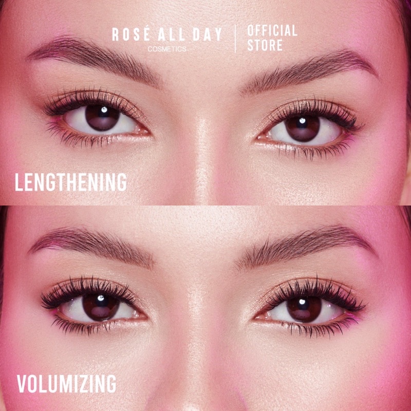 Rose All Day Thunder Lash Mascara Lengthening Volumizing Original - Maskara Memanjangkan Volume COD