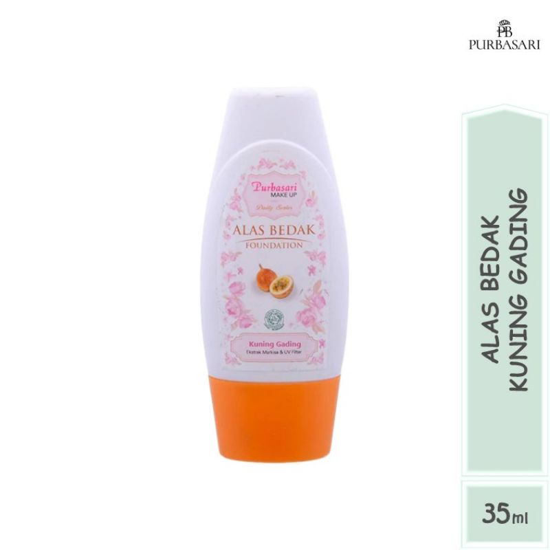 Purbasari Daily Series Alas Bedak Foundation 35ml-Alas Bedak