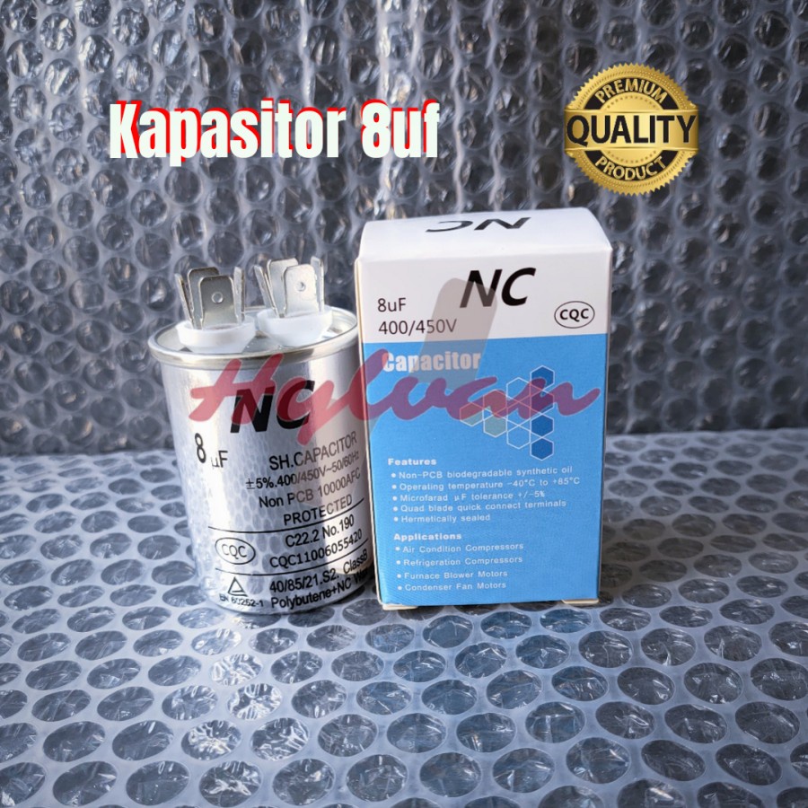 Kapasitor Mesin Cuci 1 Tabung