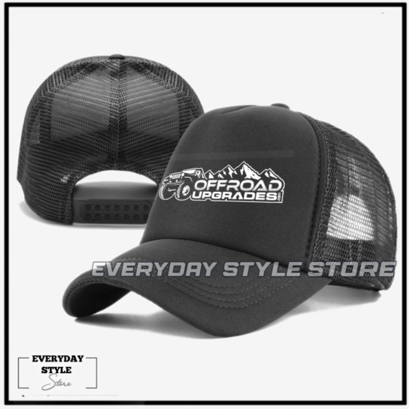 Topi Offroad Upgrades Trucker Jaring / Topi Mobil Gunung Offroad Land Cruiser