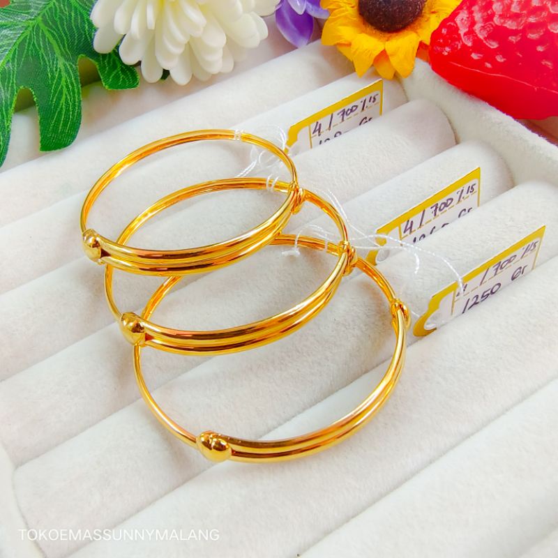 GELANG BAYI SERUT EMAS 300%700%