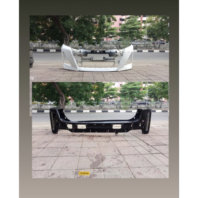 bemper bumper depan belakang toyota alphard gs 2013