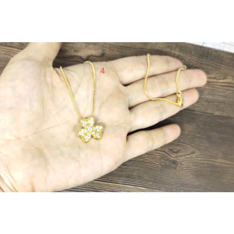 Fifi Fashion Kalung Koye Dewasa Fashion Model Perhiasan Lapis Emas 18K KY002
