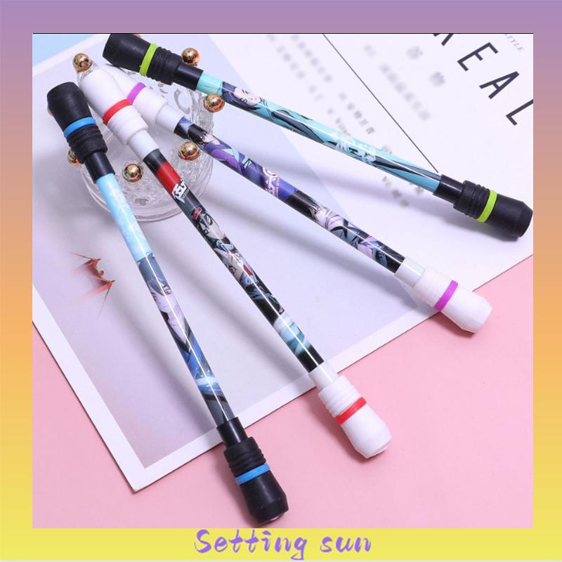 Spinning Pen Murah LED Rotating Gaming Pen Oily Luminous Pen Balance Pen Fleksibel Untuk Pemula Berputar TN