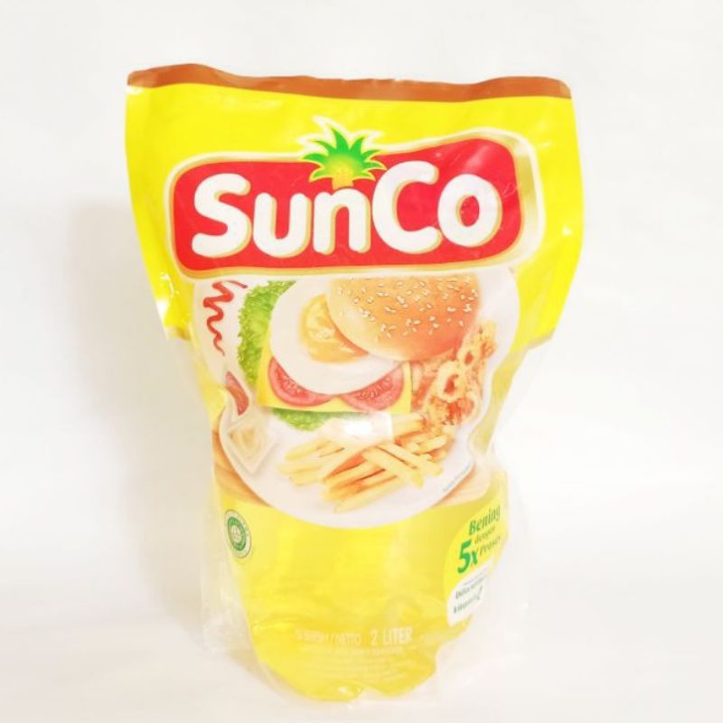 

ZS Minyak Goreng Sunco reffil 2liter Sunco Cooking oil