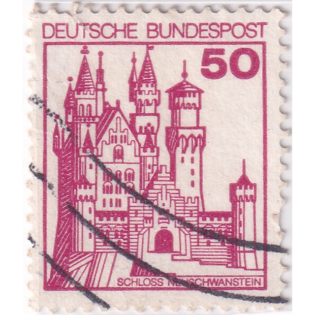 

Prangko Germany 1977 - Palaces and Castles 50Pfg Used