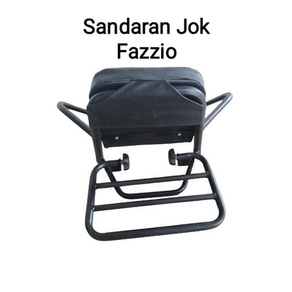 COD !!! Back Rack Yamaha fazzio. Sandaran fazzio .. Aksesoris motor fazio - SNDARAN RAMPING