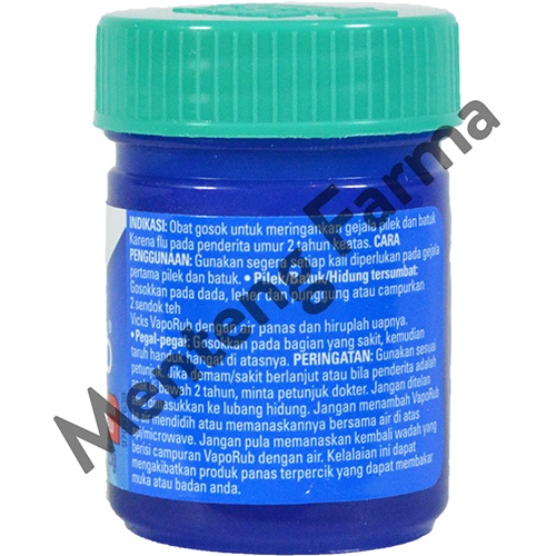 Vicks VapoRub 25 gr - Obat Oles Pereda Batuk dan Pilek