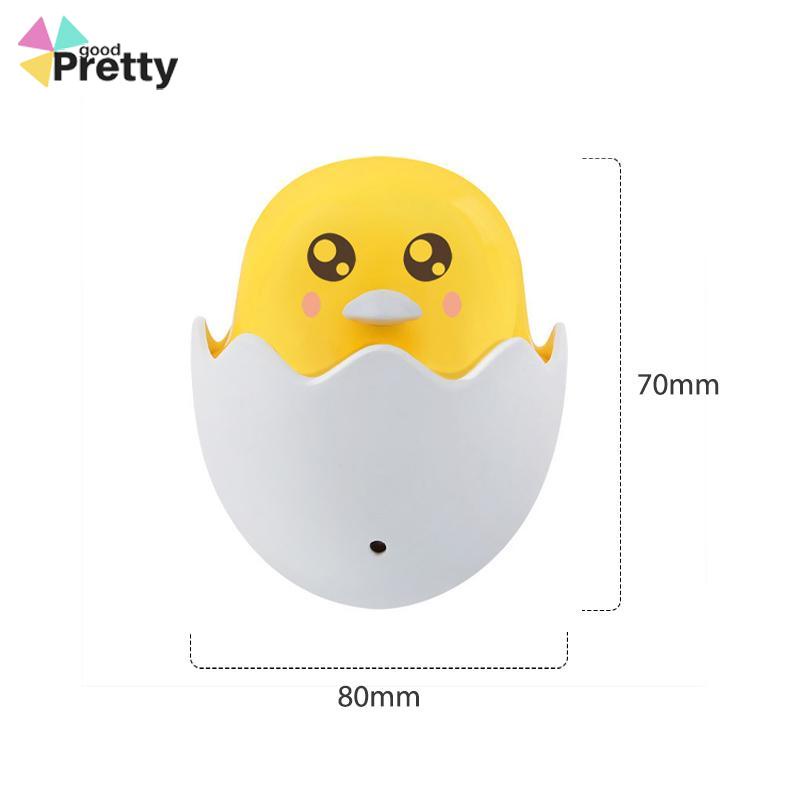 Bebek Kuning Little Happy Bird Cahaya Kontrol Malam Lampu Lampu Leds Hadiah Kreatif - PD