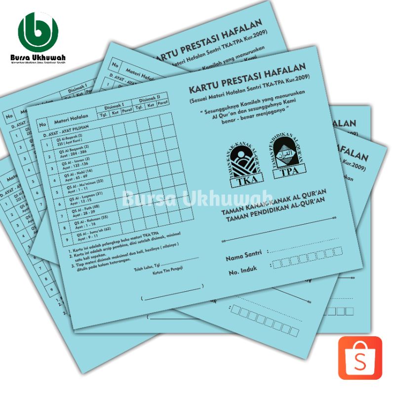 

KPH Kartu Prestasi Hafalan