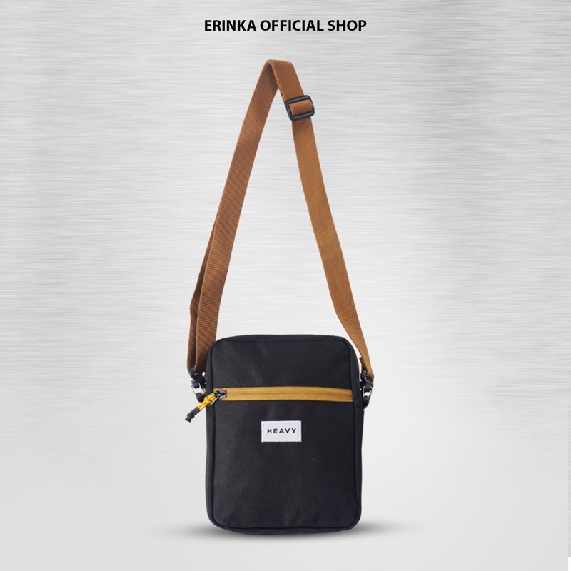 Heavy.Bag Slingbag mini distro Heavy Original - Tas Selempang Pria Casual