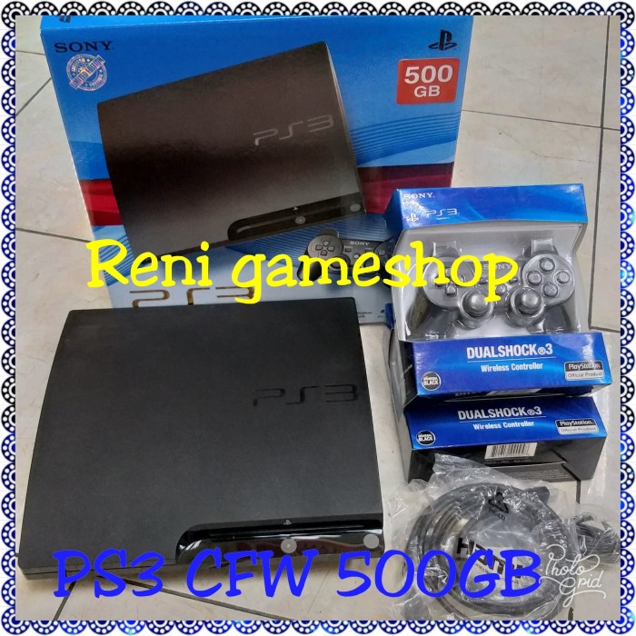 [Game/Console] Ps3 Slim Cfw Seri.20Xxx Hdd 500Gb