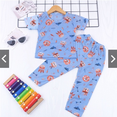 SETELAN ANAK UNISEX / SET BAJU PENDEK &amp; PANJANG / KAOS ANAK UMUR 1-5 TAHUN /SETELAN ANAK UNISEX INDIAN