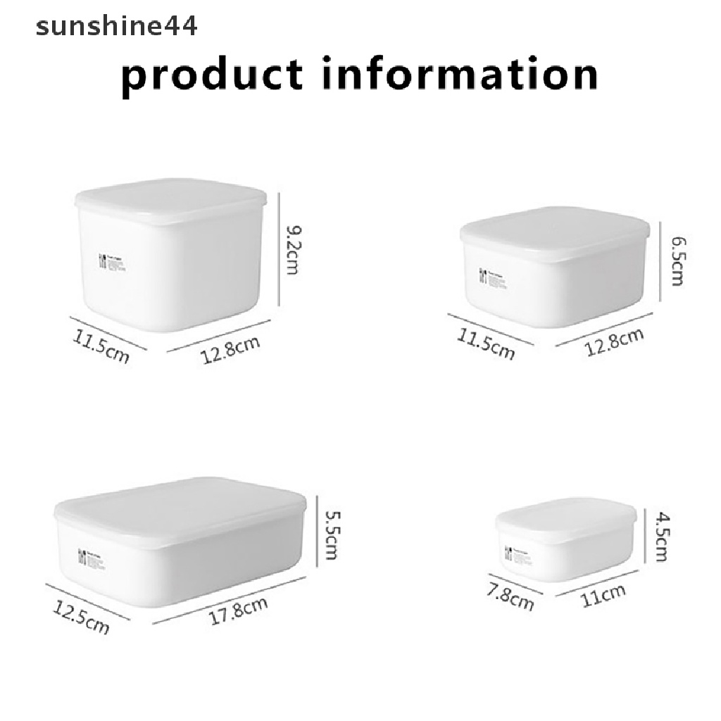 Sunshine Kotak Makan Siang / Sayur / Buah Untuk Kulkas