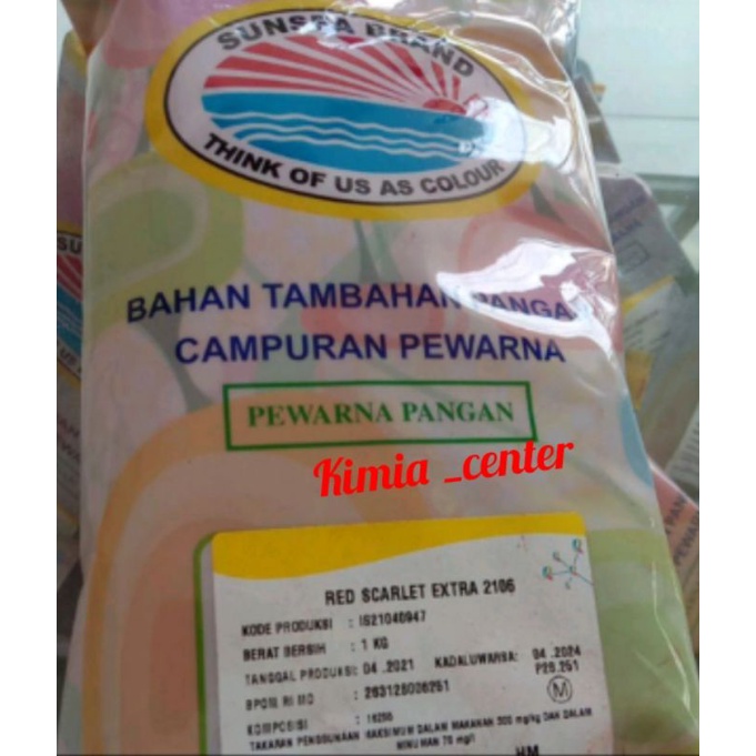 

Pewarna makanan merah 100gr