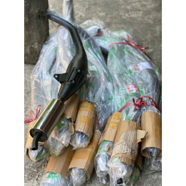 knalpot ahm satria 2 tak knalpot ahm satria hiu lumba lscm