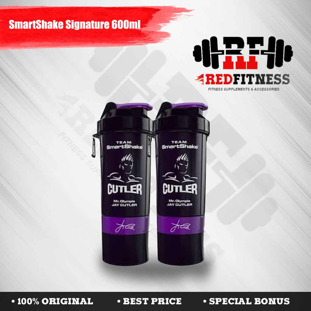 Botol Shaker Smartshake Signature 600ml / Tumbler Jay Cutler Smart Shake