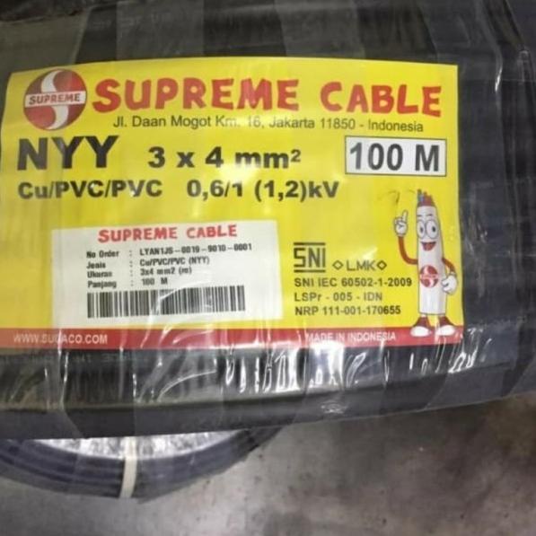 Kabel Nyy 3x4 Supreme