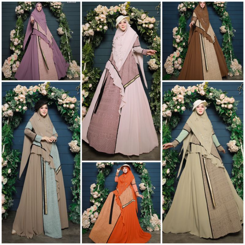 Gamis Syar'i by Alzhea premium (original)