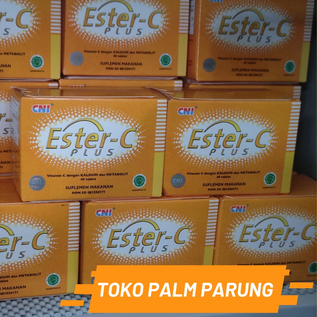 Ester C Plus CNI Vitamin C Ph Netral Aman Bagi Lambung Suplemen Untuk Meningkatkan Daya Tahan Tubuh