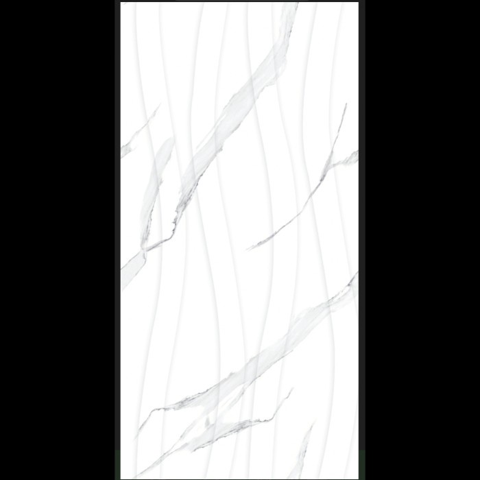 KERAMIK DINDING 25X50 SIENE WHITE GLOSSY - UNO