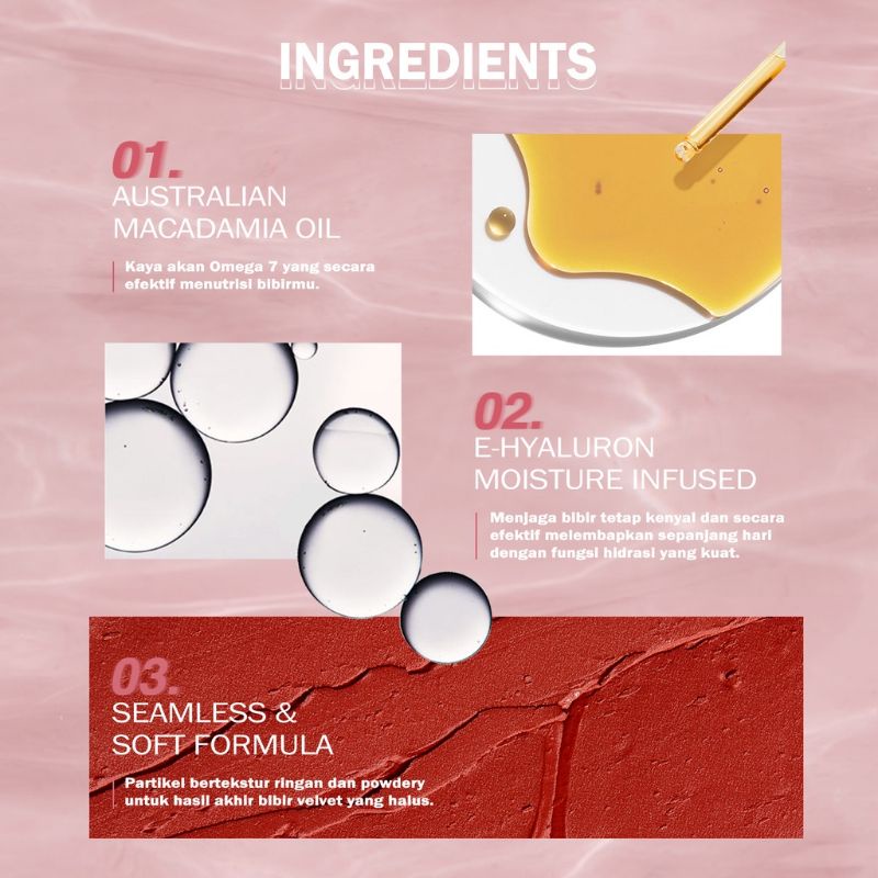 BNB Barenbliss Cherry Makes Cheerful Lip Velvet Korea Lipcream