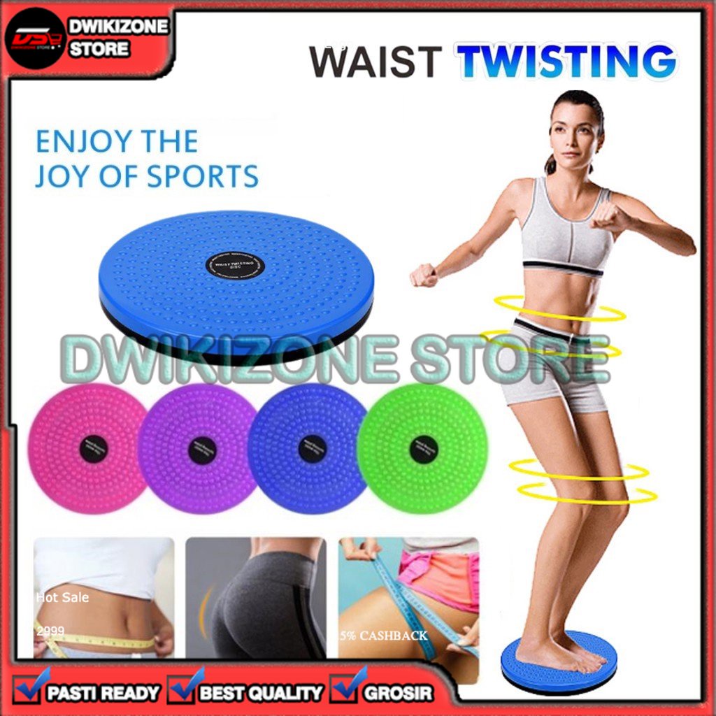 [GROSIR] PIRING SENAM WAIST TWISTING DISC ALAT OLAHRAGA PUTAR PELANGSING TUBUH PENGECIL PERUT PINGGANG PIRINGAN PIRING SENAM PENGENCANG BOKONG